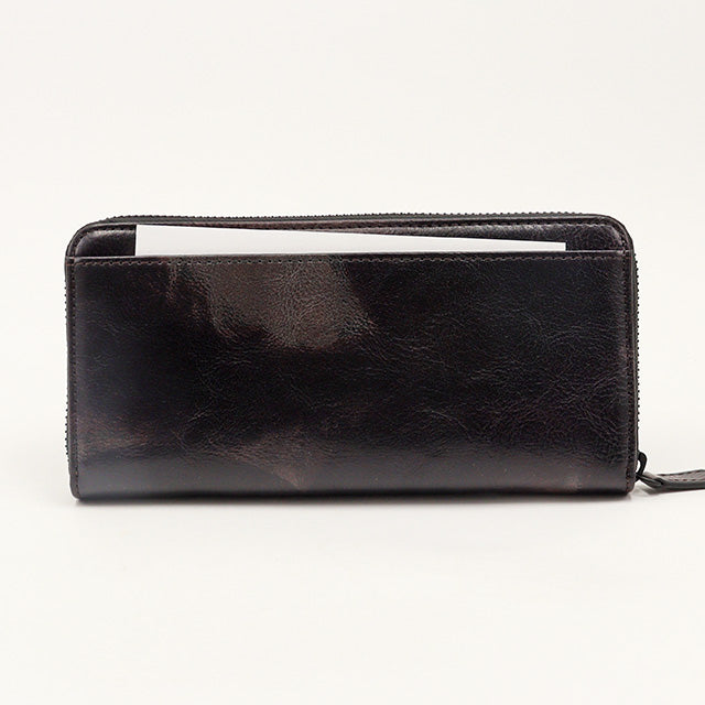 【公式WEB・一部店舗限定品】ペンネロブラック ラウンドファスナー長財布 0628512