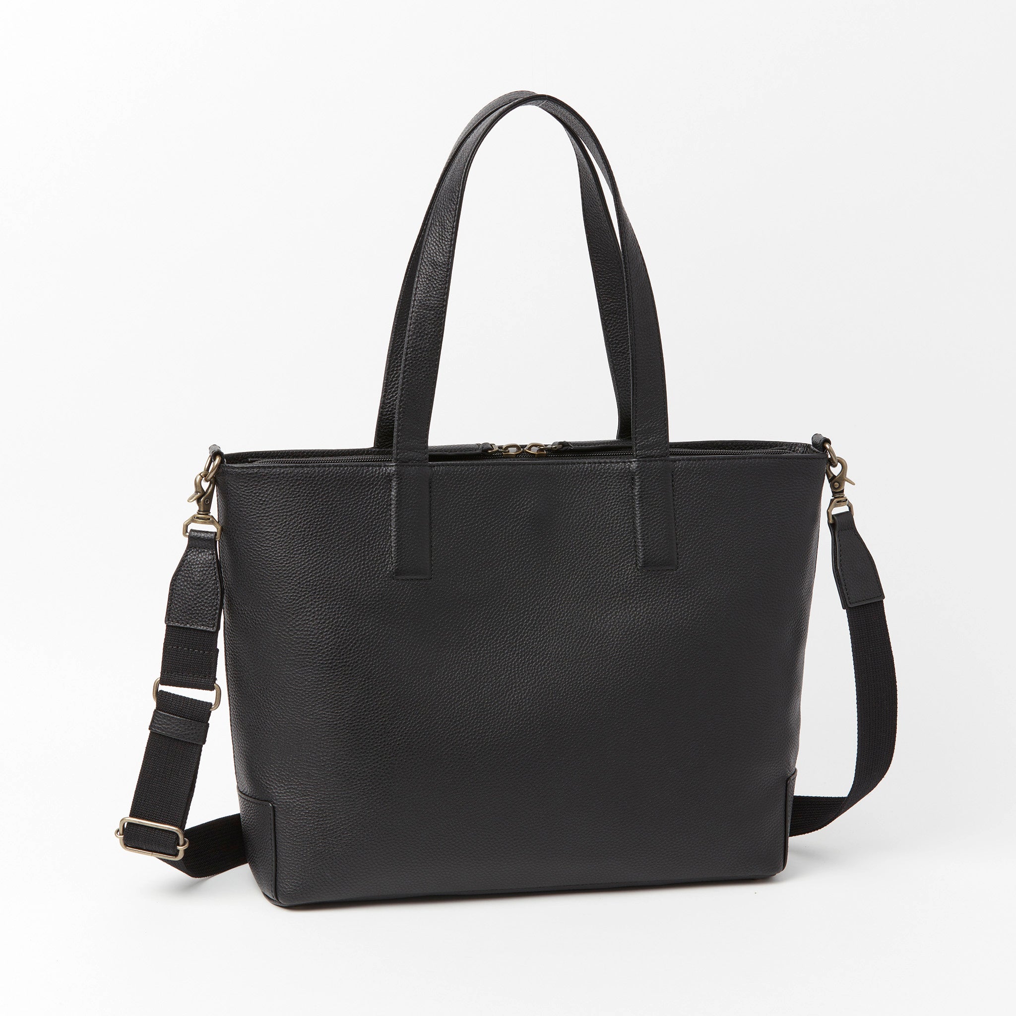 【新品タグ付き】kontor ブラックキャンバストートバッグ Dakota BLACK LABEL コンシャス トートバッグ 2wayバッグ 1625401