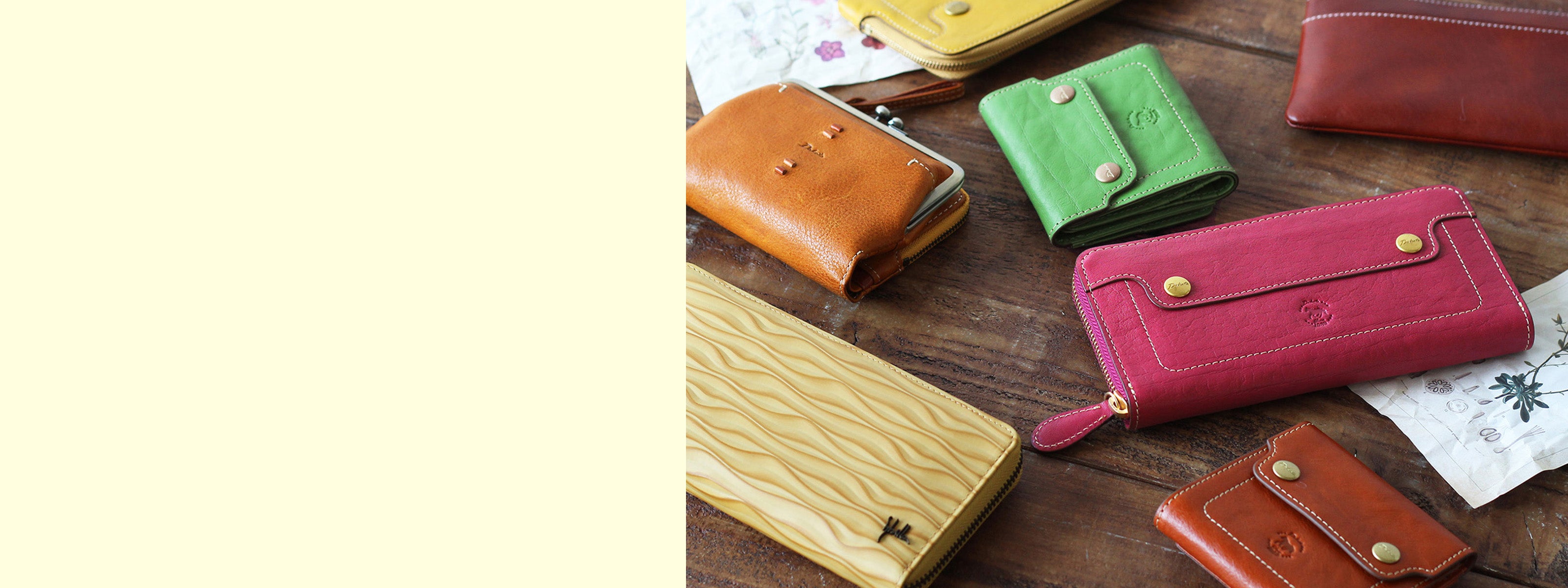 財布、バッグ、革小物などを扱う FUKUROMONO STUDIO ONLINE SHOP