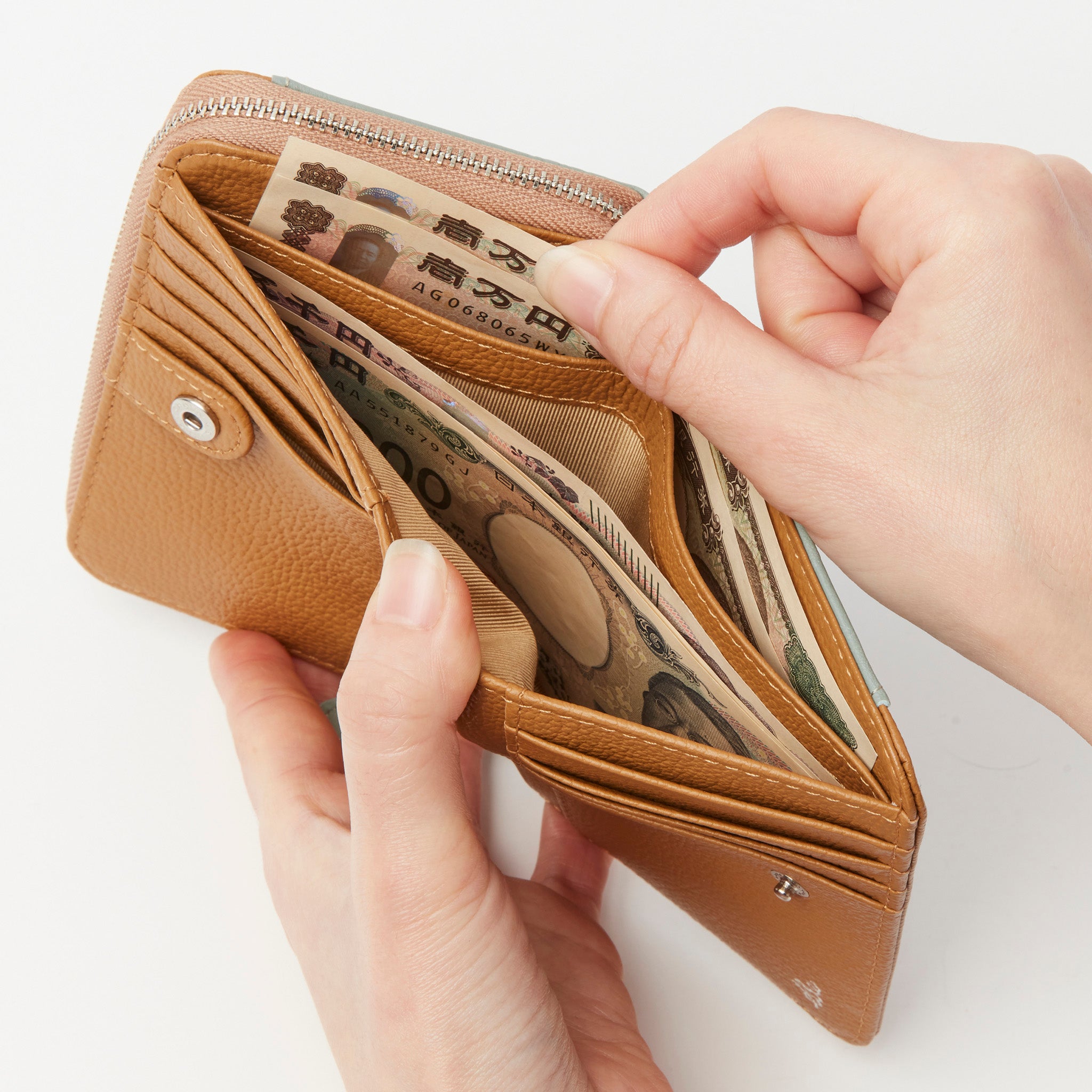 アンプラント　二つ折り財布　5431530