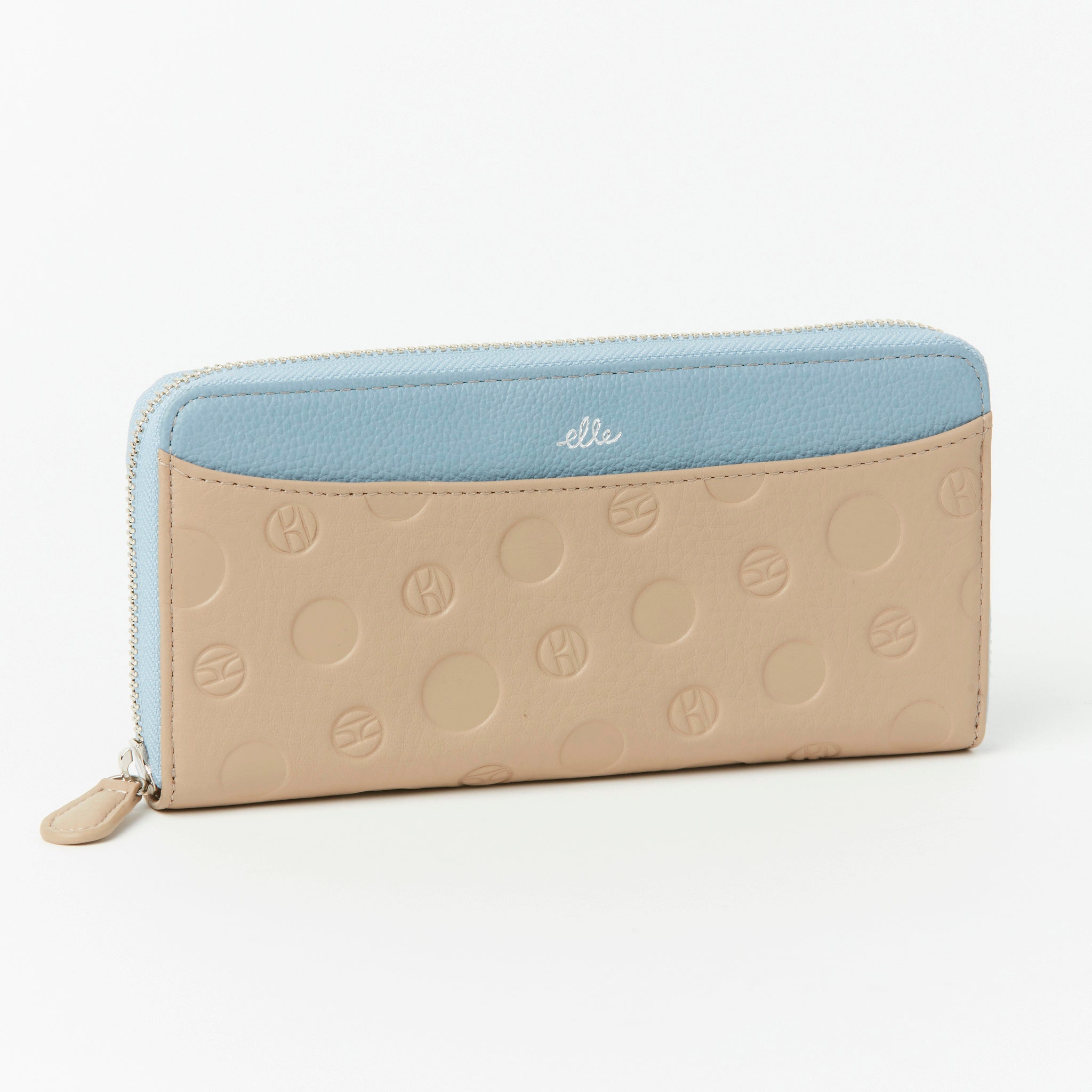 ELLE アンプラント　ラウンドファスナー長財布　5431533