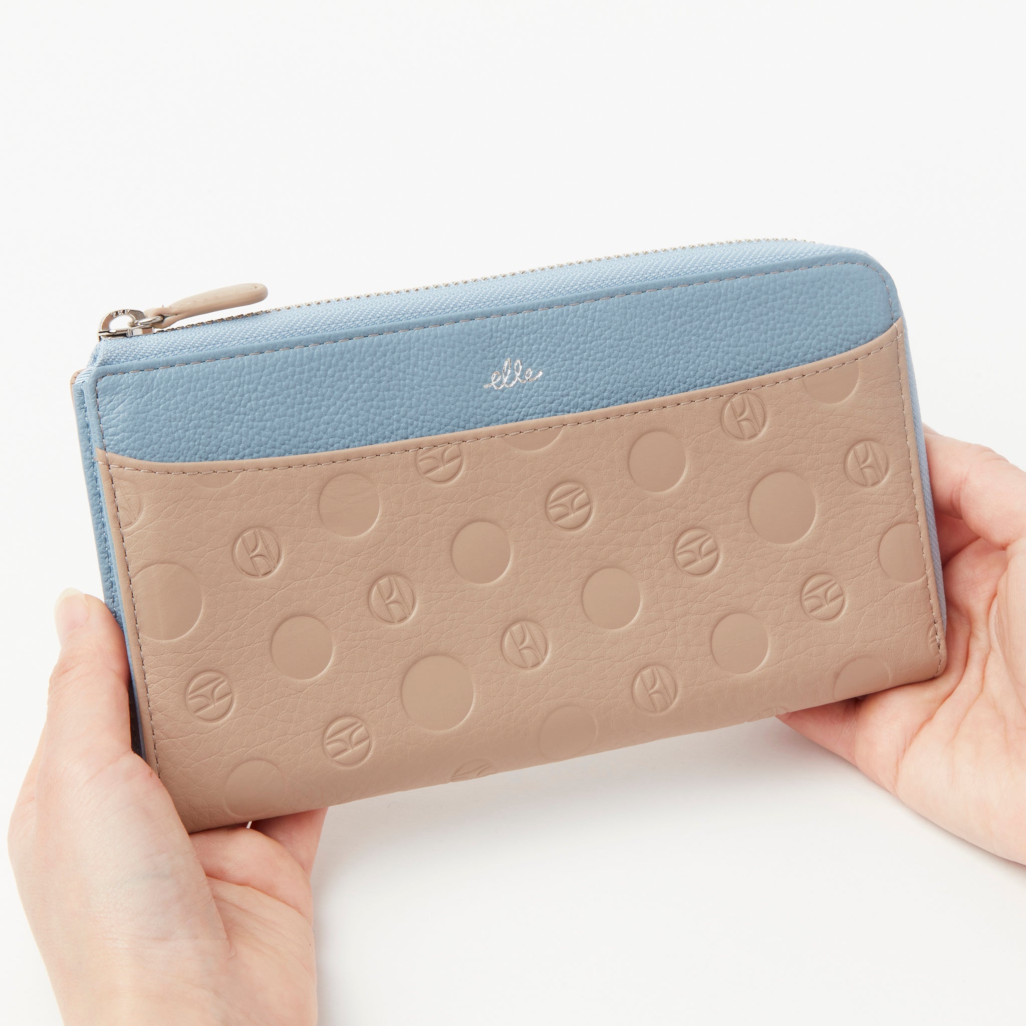 ELLE アンプラント L字ファスナー長財布 5431534