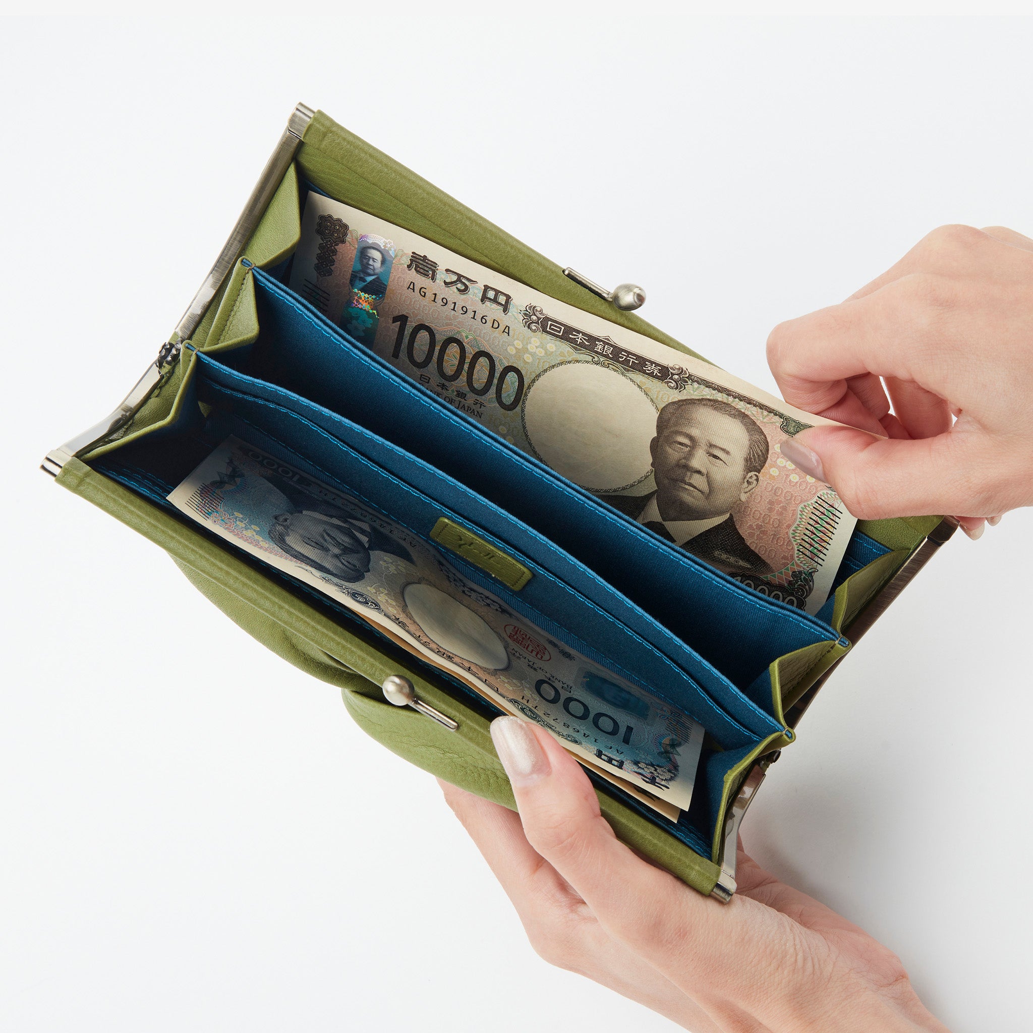 Sybilla コルティーナ がま口長財布 5470514