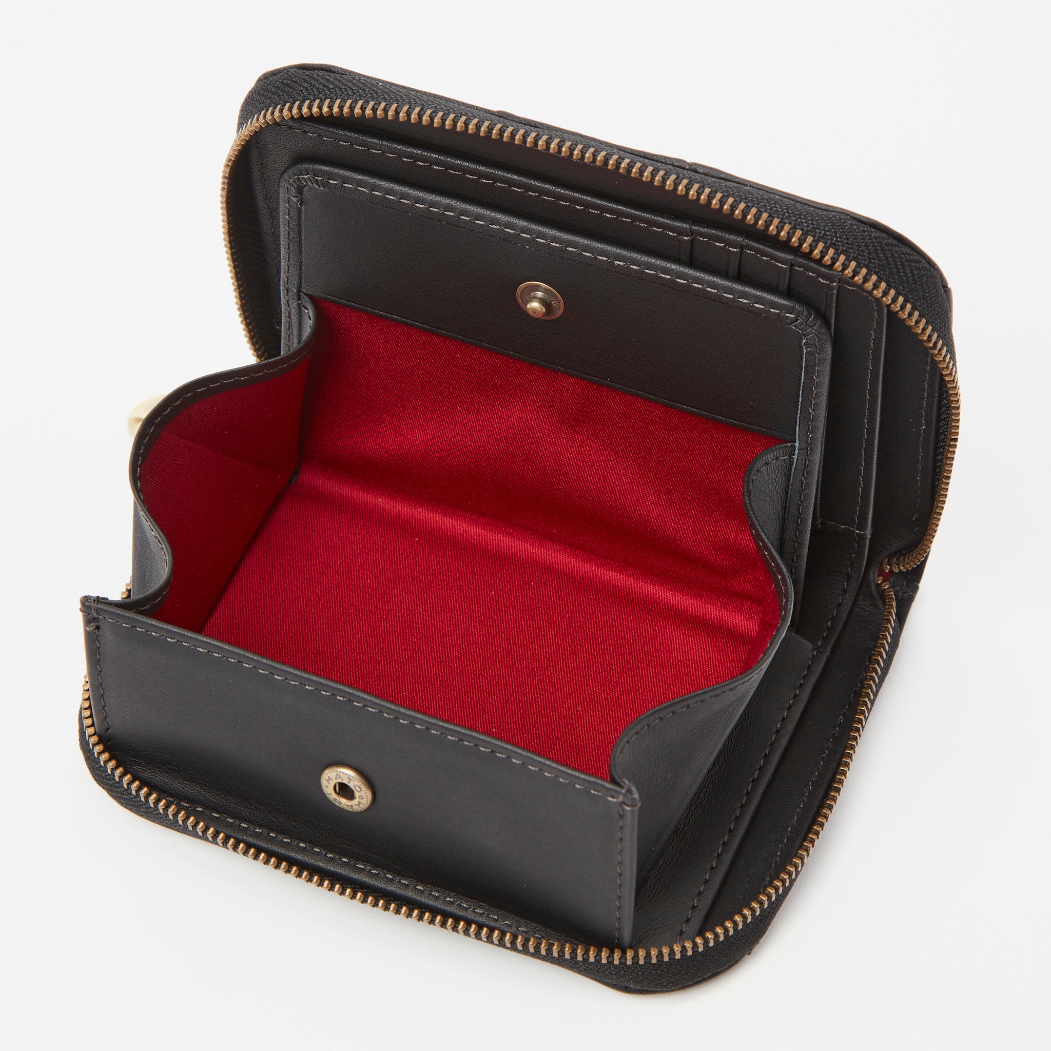 インビシブレ ラウンドファスナー二つ折り財布 5470570