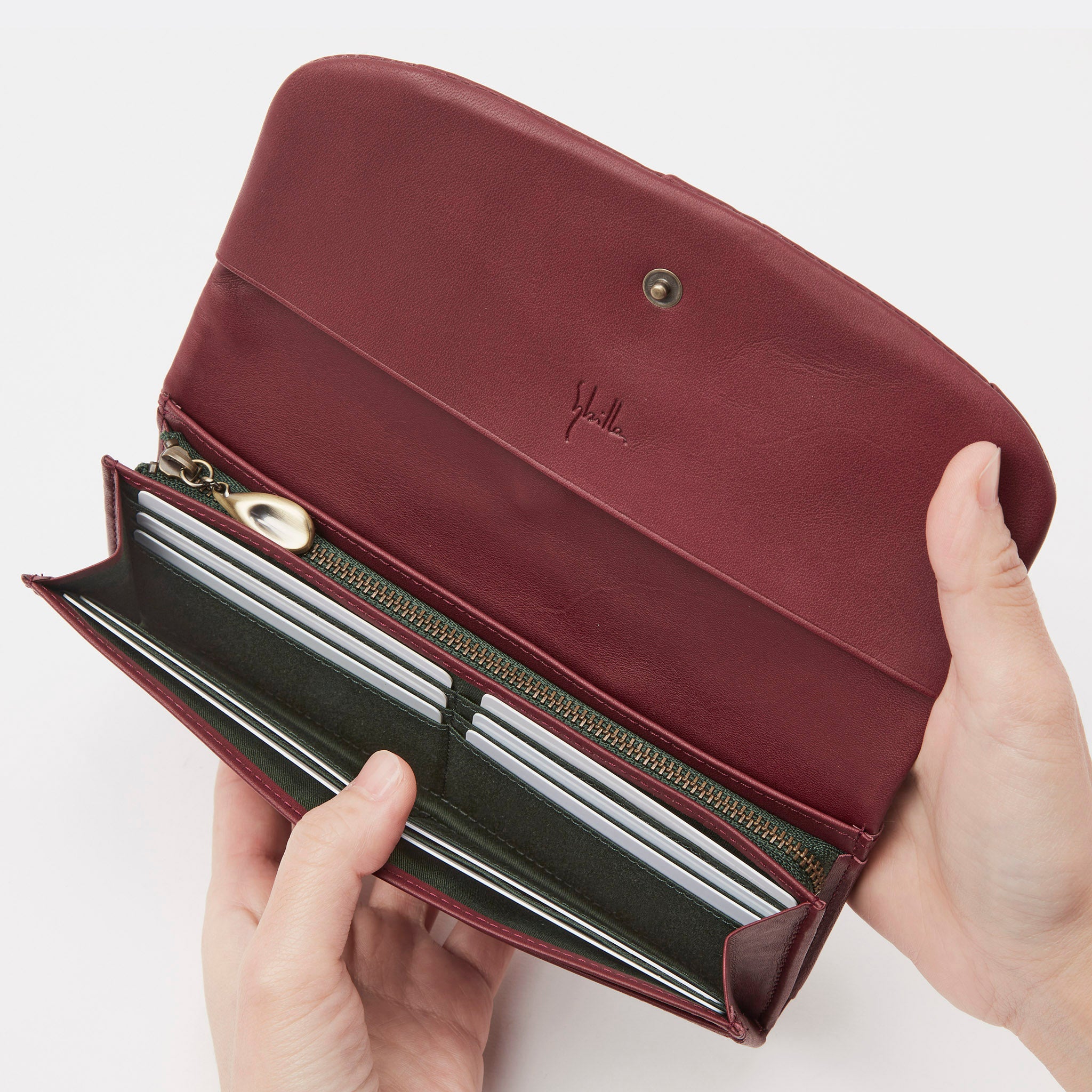 長財布 ItalianDeerskin （イタリアンディア） 長財布（小銭入れあり
