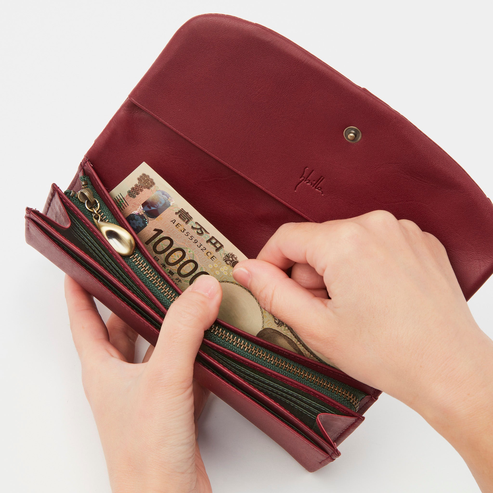 【お取引決定しました】長財布 長財布 ちょっといい 本革 財布 ラウンド ファスナー サイフ さいふ