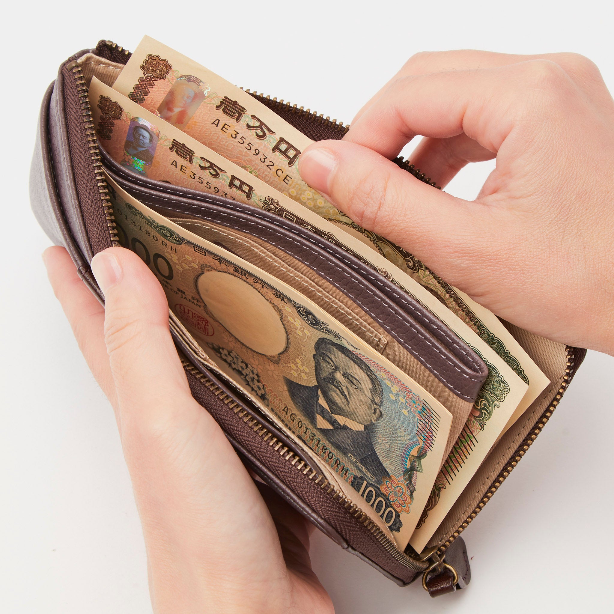 アンバール L字ファスナースリム長財布 5470583