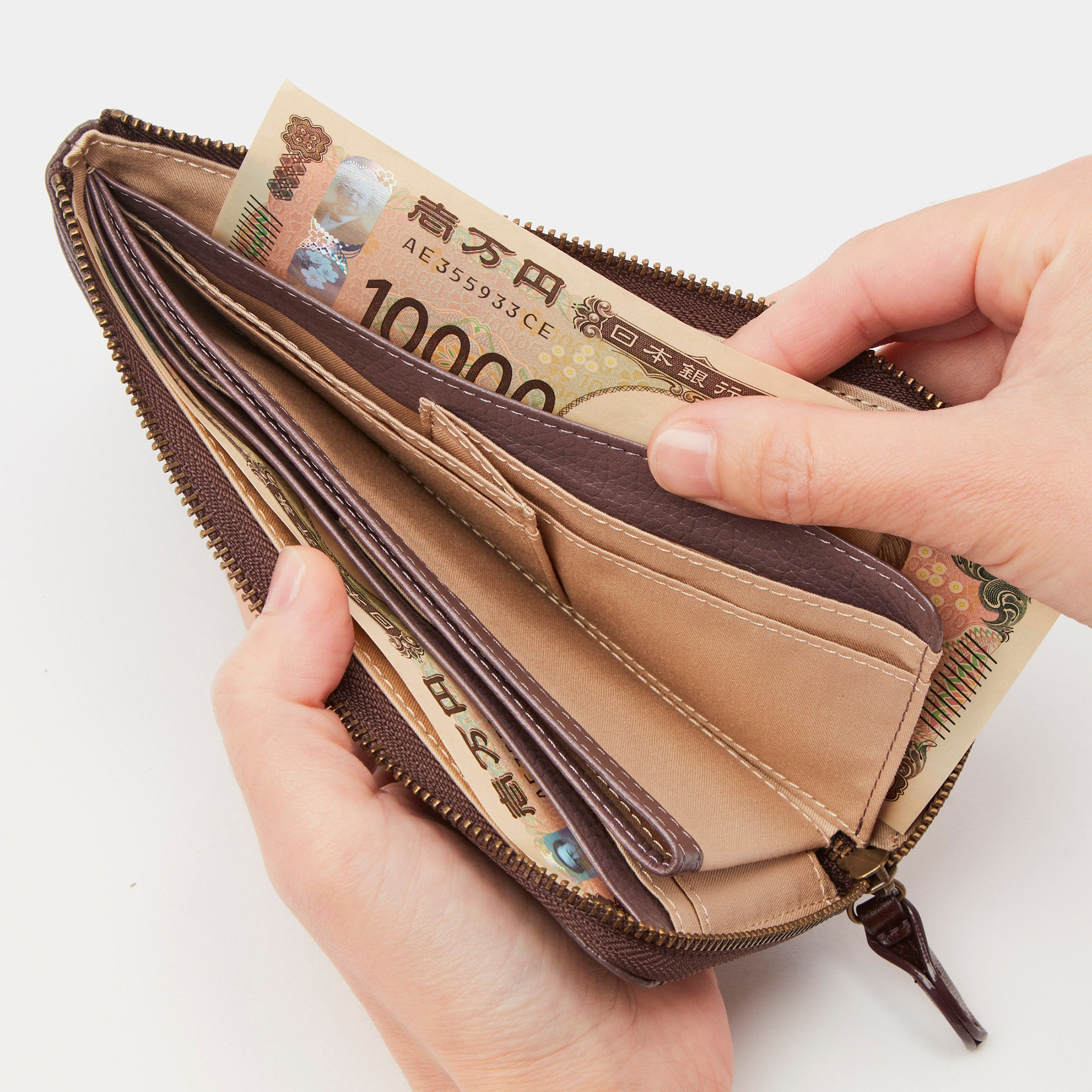 アンバール L字ファスナースリム長財布 5470583