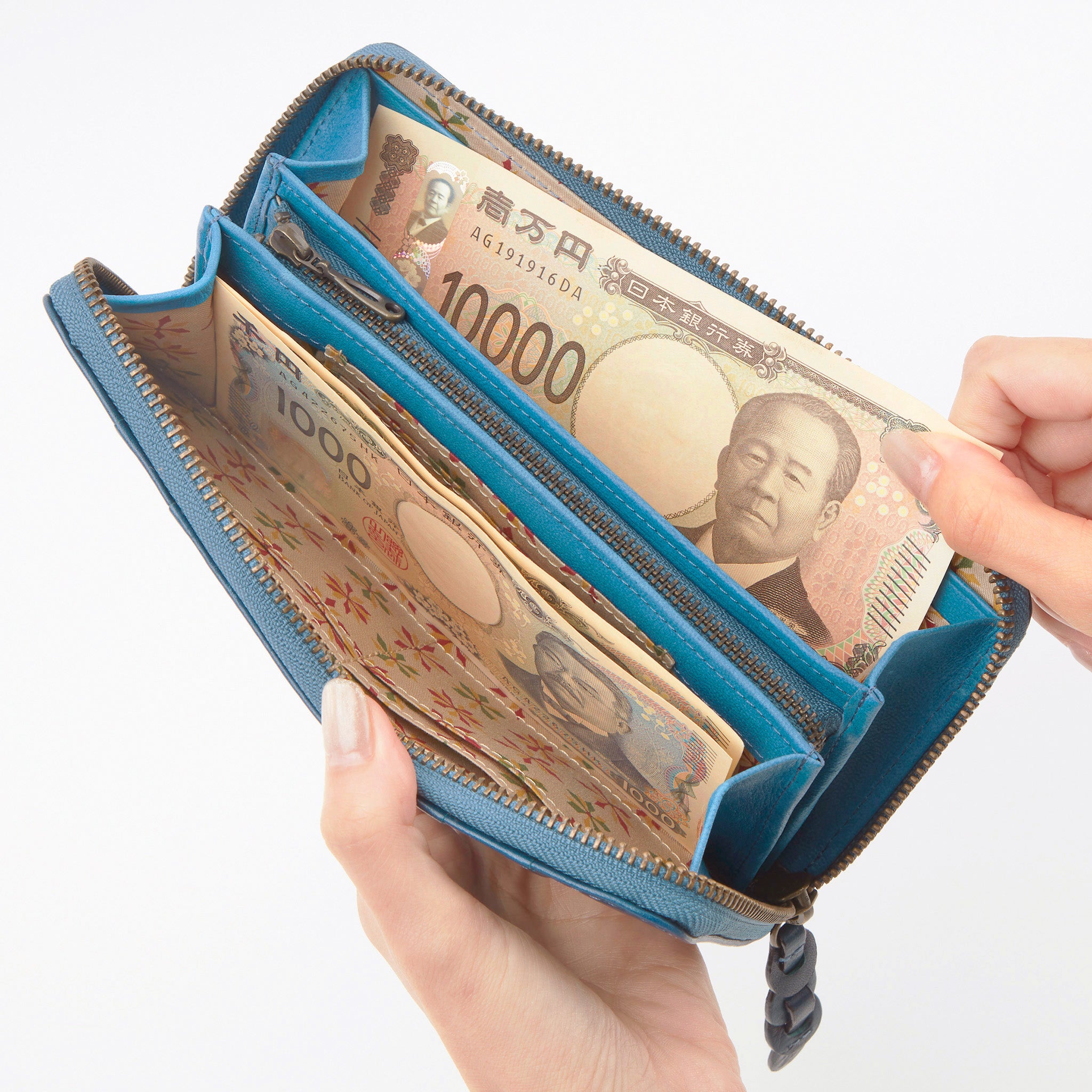 ラーナ　ラウンドファスナー長財布　5471173