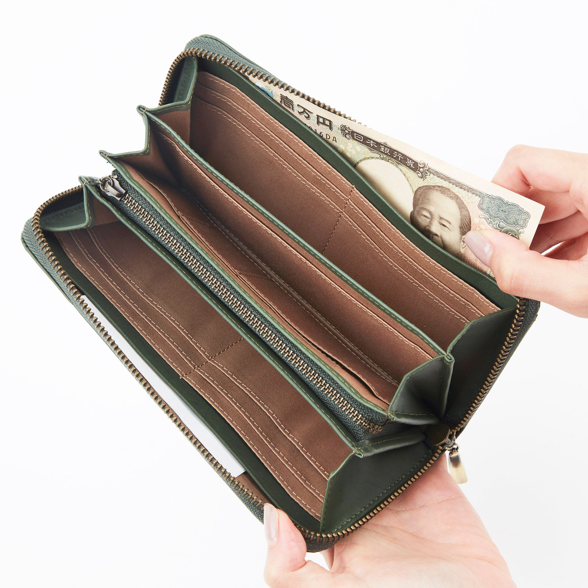 シルクロ　ラウンドファスナー長財布　5471232