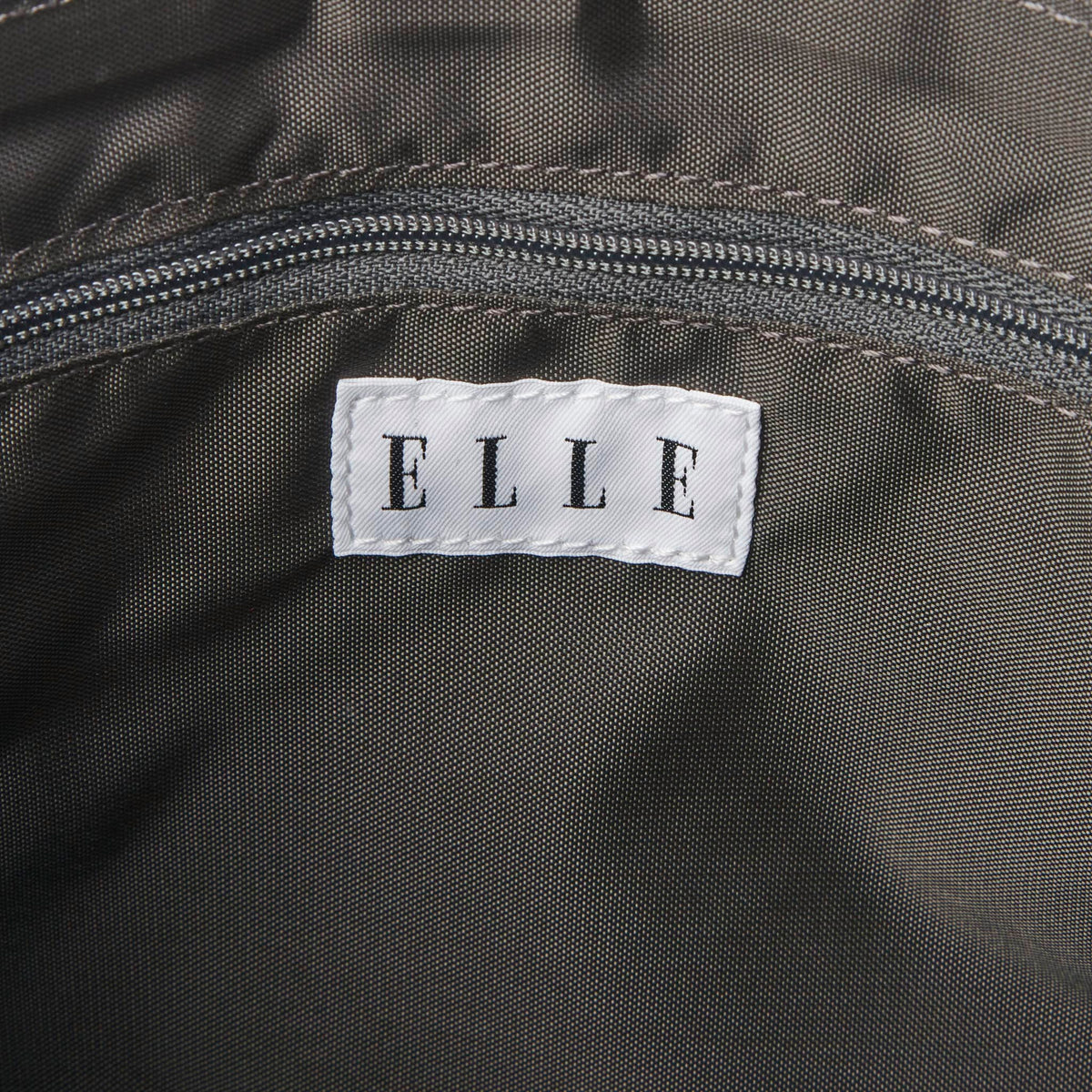 【新色オーク×スモーキーグリーン追加】ELLE シェリール　2wayハンドバッグ　6430876